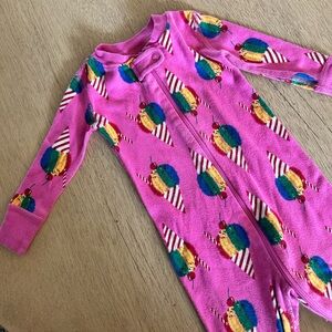 Hanna Andersson ice cream pajama onesie